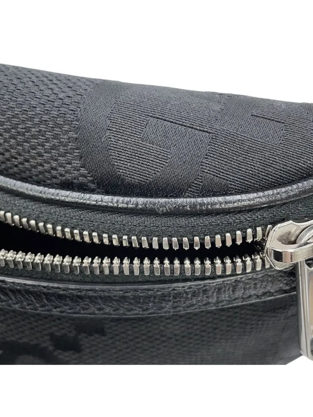 Gucci Belt Bag Jumbo GG Canvas Black